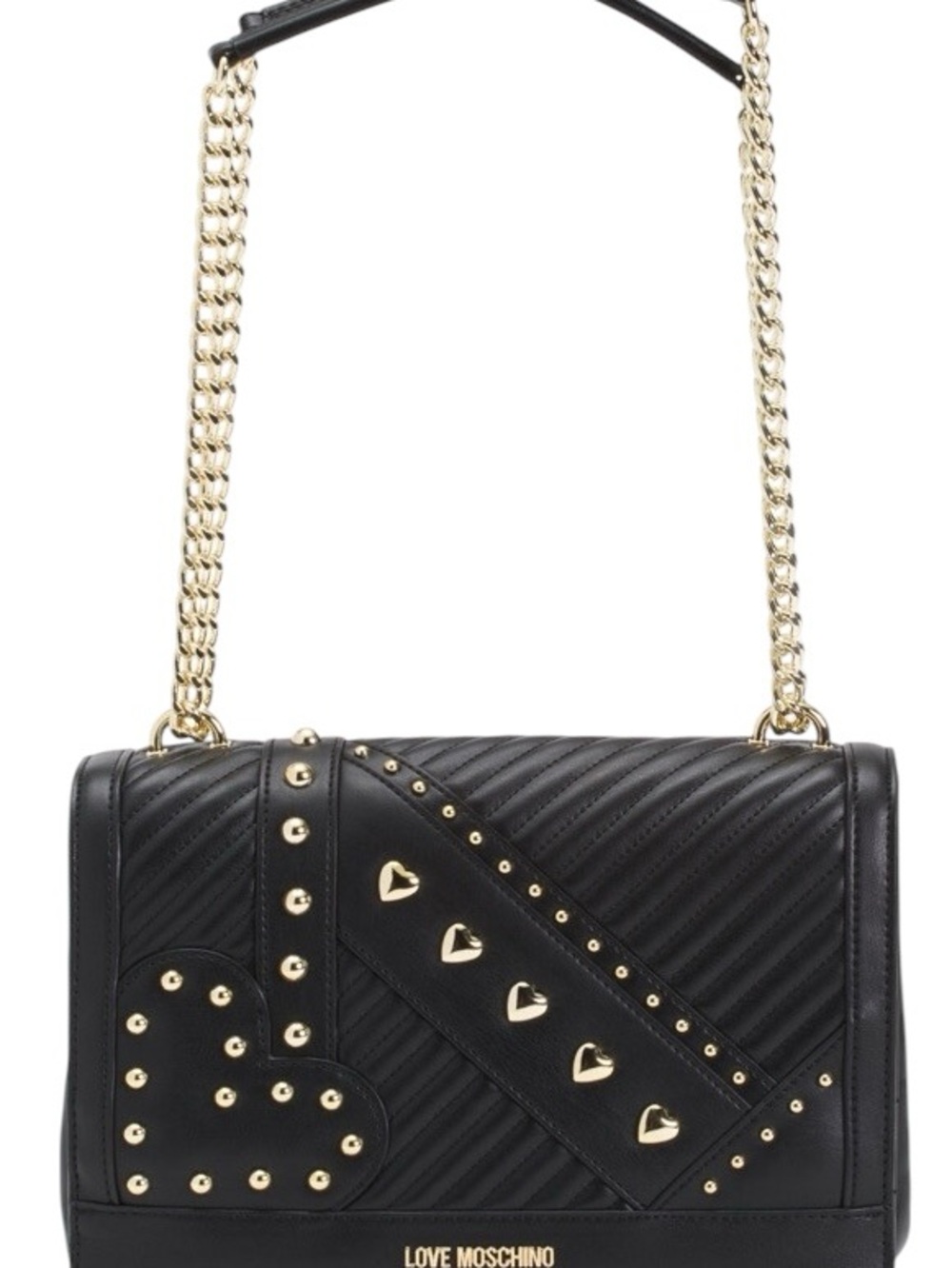 LOVE MOSCHINO Quilted Handbag, EUC - Picture 6 of 7